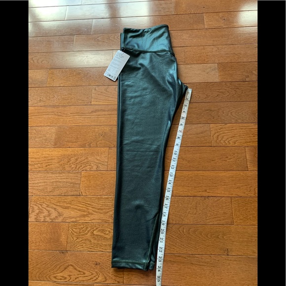 🎁Athleta Ultra High Rise Elation Shimmer Tight- Teal-S/L🎁 - Picture 4 of 16